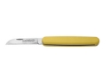 STRAIGHT FOLDING KNIFE YELLOW 